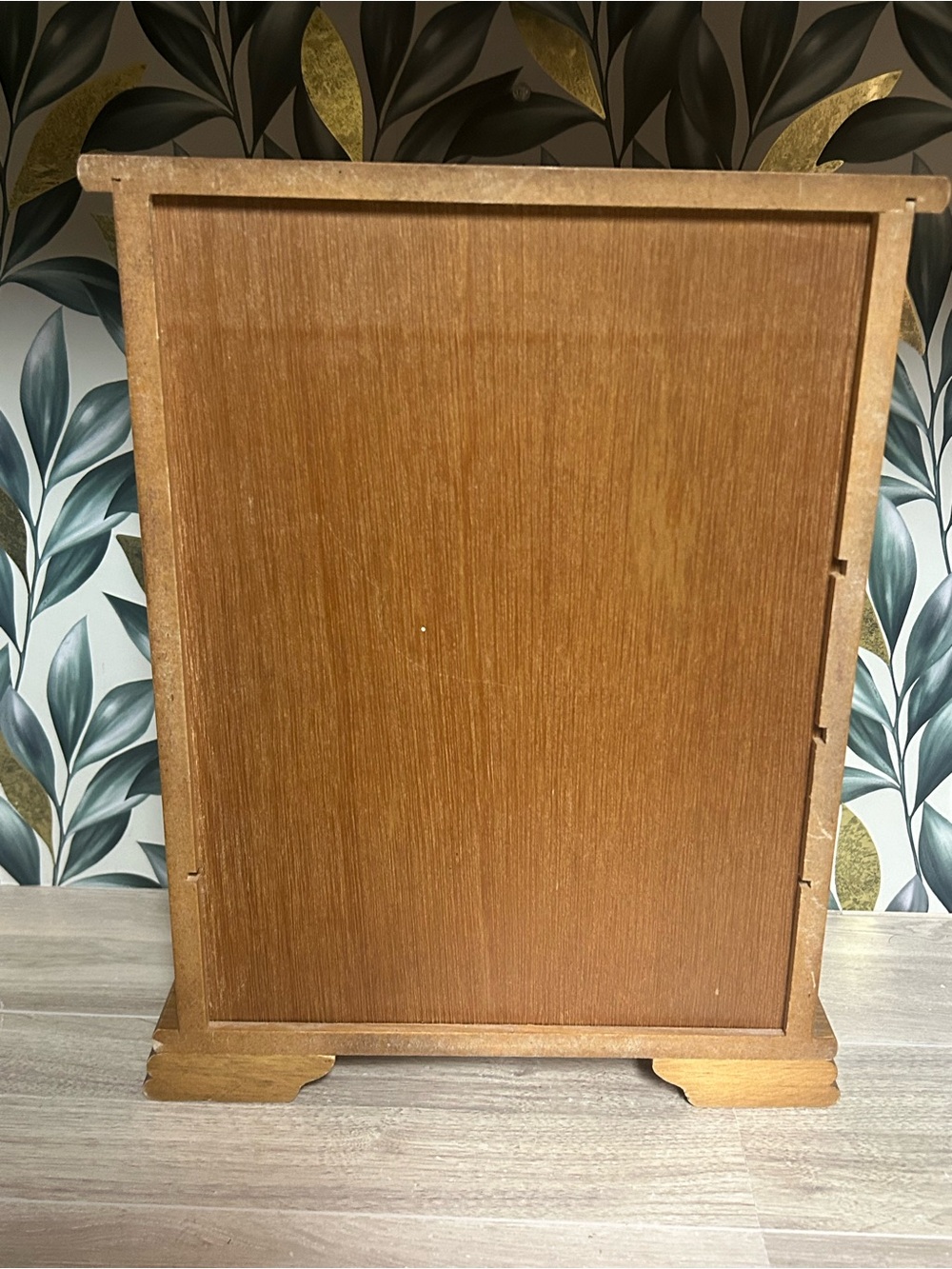 Vintage Wood Jewelry Armoire - Picture 6 of 14